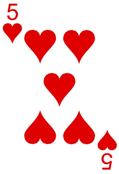 5 of Hearts