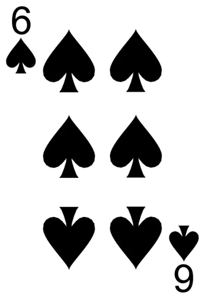 6 of Spades on open pile