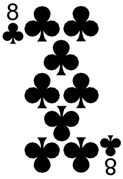 8 of Clubs